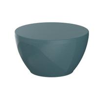 Banqueta Baixa Polipropileno sem Encosto Oxy Azul/Lazuli Banqueta Baixa Polipropileno sem Encosto Oxy Azul/Lazuli