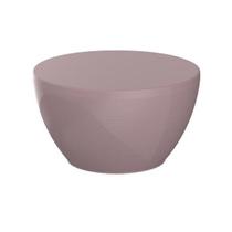 Banqueta Baixa Polipropileno sem Encosto Oxy Rosa/Calla Rose