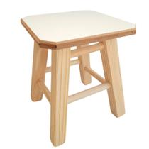 Banqueta Banco Banquinho Baixo De Madeira Sem Pintura 1 Unid