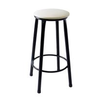 Banqueta Banco Bege Gold Alta Sem Encosto Área Bancada Bar Balcão Cozinha Gourmet Area Lazer Itagold