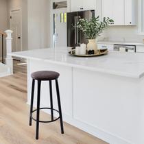 Banqueta Banco Cadeira Alta Sem Encosto Área Bancada Bar Balcão Cozinha Gourmet Area Lazer Gold Itagold