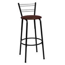 Banqueta Banco Cadeira Alto Para Balcão Bar Bancada Cozinha Área Lazer Gourmet Ilha Itagold