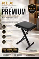 Banqueta Banco Piano Teclado 3 Niveis Altur Profissional Klx Banqueta Banco Piano Teclado 3 Niveis Altur Profissional Klx