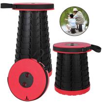 Banqueta Banco Retrátil Lorben Tamborete Portátil Camping Altura Ajustável GT6128