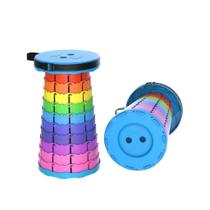 Banqueta Banco Retrátil Portátil com Alça Telescópica Banquinho Dobrável Ajustável Pesca Camping Banqueta Banco Retrátil Portátil com Alça Telescópica Banquinho Dobrável Ajustável Pesca Camping