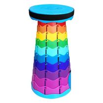 Banqueta Banco Retrátil Portátil Pesca Com Alça Telescópica Colorido Banqueta Banco Retrátil Portátil Pesca Com Alça Telescópica Colorido