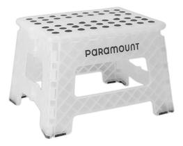 Banqueta Banquinho Escada Suporta Até 150kg 1 Degrau 22cm - Paramount Plásticos