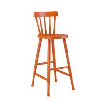 Banqueta Bar Alta Mel Acetinado Madeira Maciça Piratini