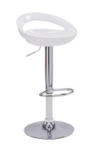 Banqueta Bar Meia Lua Branca - Just Home Collection Banqueta Bar Meia Lua Branca - Just Home Collection