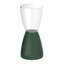 Banqueta Bery Verde Alecrim e Incolor