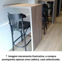 Banqueta Bianca Selva Bancada Cozinha Bar Bistrô Banqueta Bianca Selva Bancada Cozinha Bar Bistrô