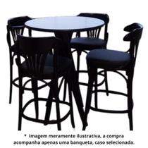 Banqueta Bianca Selva estofada facto vegan preto Gourmet Bancada Cozinha Bistrô Banqueta Bianca Selva estofada facto vegan preto Gourmet Bancada Cozinha Bistrô