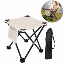 Banqueta bolso lateral dobravel portatil multiuso c bolsinho Banqueta bolso lateral dobravel portatil multiuso c bolsinho