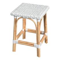 Banqueta Butler Specialty Company Riviera Rattan White