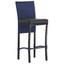 Banqueta Cannes em Alumínio Corda Náutica Para Edícula, Balcão, Mesa de Jantar Trama Original