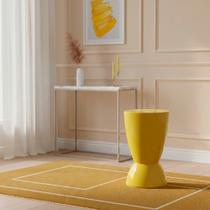 Banqueta Circular Argo Amarelo/Limão Siciliano Banqueta Circular Argo Amarelo/Limão Siciliano