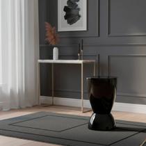 Banqueta Circular Argo Preto Banqueta Circular Argo Preto