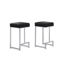 Banqueta com altura de balcão Best Master Furniture, conjunto de material sintético 2 Banqueta com altura de balcão Best Master Furniture, conjunto de material sintético 2
