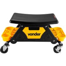 Banqueta Com Roda tipo Rodízio Vonder Detalhador Automotivo Mecanico