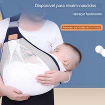 banqueta da cintura do bebê portátil respirável estilingue da criança que pode ser abraçado horizontalmente produtos do