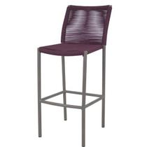 Banqueta de Área Externa Modelo Panamá Sem Braços Corda Naval