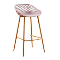 Banqueta De Cozinha Clarice Camurça Rivatti Kit 4 Unidades