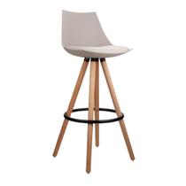 Banqueta De Cozinha Lorena Pp Nude Rivatti