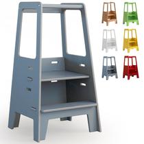 Banqueta de madeira Toddler Standing Tower AVDAR para cozinha