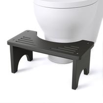 Banqueta de piscina Uaniar Black Bamboo Wooden Toilet Squatting Banqueta de piscina Uaniar Black Bamboo Wooden Toilet Squatting