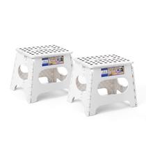 Banqueta dobrável ACKO 2PACK de 28 cm de altura para crianças e adultos Banqueta dobrável ACKO 2PACK de 28 cm de altura para crianças e adultos