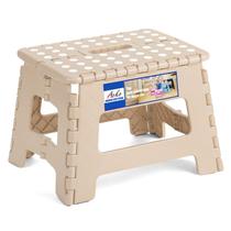 Banqueta dobrável ACKO, capacidade de 23 cm e 136 kg com alça cáqui Banqueta dobrável ACKO, capacidade de 23 cm e 136 kg com alça cáqui