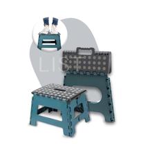 Banqueta Dobravel Banco Portatil Cozinha Super Leve 2 Unidades Suporta Até 136kg