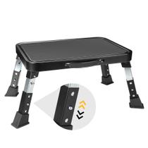 Banqueta dobrável BONTEC, ajustável em 3 níveis, 150 kg, metal