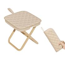 Banqueta dobrável Dobrable Step Portable Khaki Chair Travel