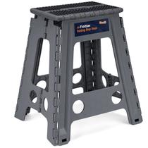 Banqueta dobrável Flottian 18 para adultos/crianças, capacidade de 136 kg