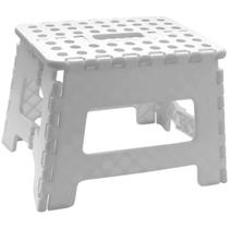 Banqueta Dobravel Multiuso Branca