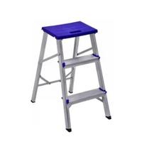 Banqueta Doméstica com 3 Degraus em Alumínio - Real Banqueta Doméstica com 3 Degraus em Alumínio - Real