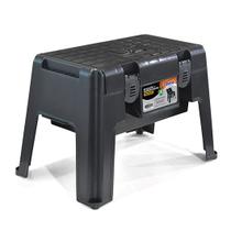 Banqueta e Maleta Organizadora 2 em 1 Multiuso Até 150KG 25833PM Arqplast Banqueta e Maleta Organizadora 2 em 1 Multiuso Até 150KG 25833PM Arqplast