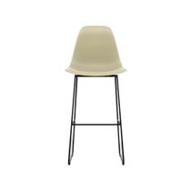 Banqueta Eames Quad Creme Empório Tiffany Base Em Metal