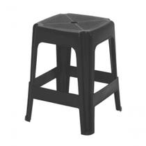 Banqueta Eco Tramontina Icaraí Preto Banqueta Eco Tramontina Icaraí Preto