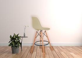 Banqueta Eiffel Nude Cozinha Sala de Estar Jantar Mesa de Jantar Área de Lazer Recepção Decoração