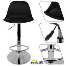 Banqueta Eiffel Preto Design Banco Moderno e Conforto para Ambientes Sofisticados Adicione Estilo e Versatilidade ao Seu Espaço