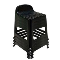 Banqueta Encosto Banquinho Resistente Bar Lanchonete Adulto Grande 70kg