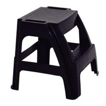 Banqueta Escada Tramontina Paiva Basic Preto