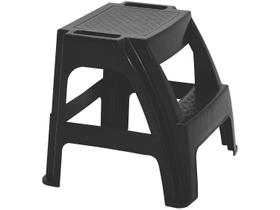 Banqueta Escada Tramontina Paiva Basic Preto