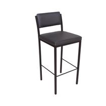 Banqueta Estilo Industrial Onix Ambiente Principal Escritório Preto/Bege Banqueta Estilo Industrial Onix Ambiente Principal Escritório Preto/Bege