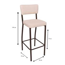 Banqueta Estilo Industrial Soul Ambiente Principal Escritório