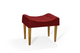 Banqueta estofadas para penteadeira espuma d-28 pes palito