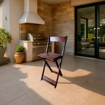 Banqueta Eucalipto Dobrável Ideal para Bistrô ou Bar Banqueta Eucalipto Dobrável Ideal para Bistrô ou Bar