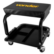 Banqueta Fixa Com Assento Para Mecânico Vonder 3579110000 Cor Preto